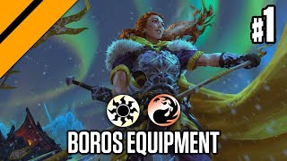 Boros Equipment  AFR Standard 2022  MTG Arena [upl. by Peoples]