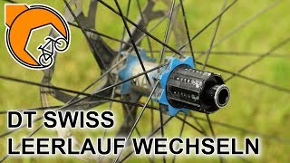 Leerlauf DT Swiss am Cube AMS MTB austauschen [upl. by Mattie]