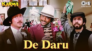 De Daru De Daru  Karma  Jackie Anil Kapoor Naseeruddin Shah  Kishore Kumar Mahendra K  Manhar [upl. by Otilrac]