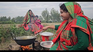 আয়াত এখন তারার মত রাগ করা শিখে গেছে  Village life with Shampa  Doyel Agro [upl. by Aihseit]