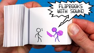 Flipbooks with SOUND FX  Awesome Battle 110 [upl. by Yesac]