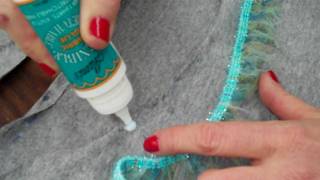 How to use Aleenes Flexible Stretchable Fabric Glue [upl. by Bertram373]