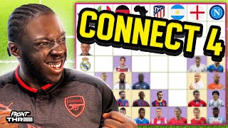 We PLAYED the craziest FOOTBALL CONNECT 4 Bellingham left the chat 😂 [upl. by Midas]