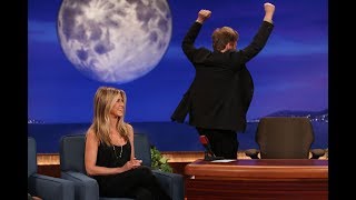 Jennifer Aniston Interview Part 02  Conan on TBS [upl. by Heinrik]