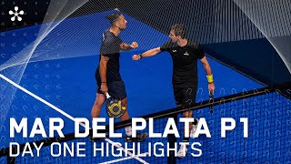 Mar Del Plata Premier Padel P1 Highlights day 1 men [upl. by Anawal164]