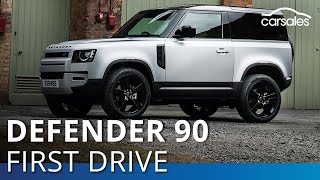 Land Rover Defender 90 P400 2021 Review carsales [upl. by Auhsuj]