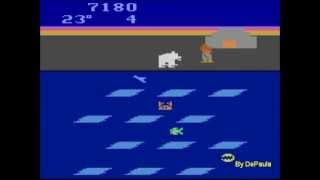 Frostbite Atari 2600 Gameplay [upl. by Hanahsuar]