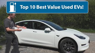 Top 10 Best Value Used Electric Cars [upl. by Atterahs]