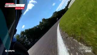 2024 Bennetts British Superbike ChampionshipRD9 Oulton Park  Kyle Ryde Omologato Pole Position lap [upl. by Angil]