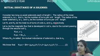 MUTUAL INDUCTANCE [upl. by Aicilat]