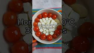 Pasta con tomates cherry y queso feta receta pasta recetasfaciles [upl. by Poul]