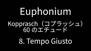 Euphonium Kopprasch 8 [upl. by Tine88]