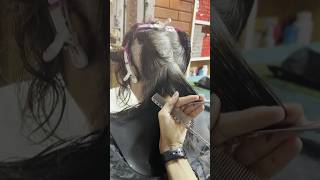 Bob haircut for women  Hair style mjnailstecnician layer trendinghaircut [upl. by Kwarteng]