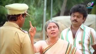 Vijayakanth Comedy  Manorama  Tamil Super Comedy Scene [upl. by Rondi]