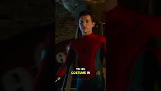 Why Did SpiderMans Web Shooters Run Out in Far From Home Hidden Detail Explained spiderman [upl. by Vachil838]