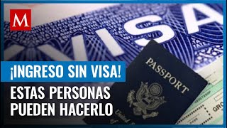 Estados Unidos permite ingreso sin visa americana por noventa días sólo a estas personas [upl. by Nivart253]