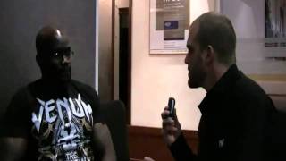 Cheick Kongo wants rematch with Mir and talks about MMA in France english  german [upl. by Neerod]