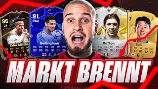 Der MARKT BRENNT 🔥❌ MARKTCRASH  ABER wir VERDOPPELN JETZT COINS in EA FC 25 😱 [upl. by Gotcher]