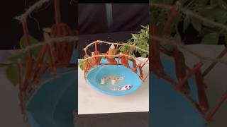 Koi Fish pond incense burner incenseburner incense diy shorts youtubeshorts backflowincense [upl. by Anekahs645]