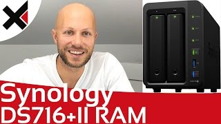 Synology DiskStation DS716II RAM Upgrade installieren Tutorial Deutsch  iDomiX [upl. by Spanjian]