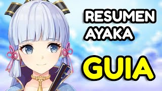 🔵Resumen Ayaka🔵 Genshin Impact [upl. by Hinze]