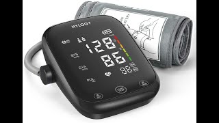 HYLOGY LED Touch Screen and Voice Broadcast Blood Pressure Machine [upl. by Clari]