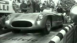 Mille Miglia 1955  Moss wins [upl. by Nollahs]