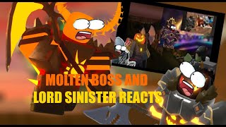 Molten Boss and Lord Sinister Reacts to every TDS boss Reacts to every TDS trailer [upl. by Sussman853]