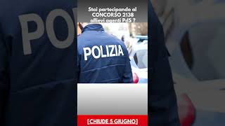 Concorso Allievi Agenti Polizia di Stato 2023 Riservato ai militari 2138 posti👮‍♂️ [upl. by Acireed]