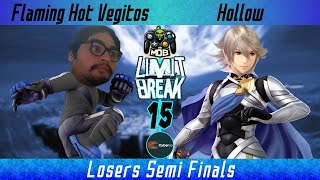 LIMITBREAK 15  Flaming Hot Vegitos VS Hollow  Losers Semi Finals [upl. by Lambard]