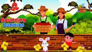 Hop Little Bunnies Hop  Sing Along  Kids Song  Hop Hop Hop [upl. by Ahsiet]