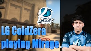 LG  ColdZera playing CSGO ESEA on Mirage twitch stream [upl. by Hareehat]