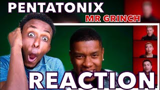 Pentatonix  Youre A Mean One Mr Grinch Official Video Reaction [upl. by Mehcanem905]