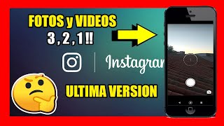 Como TOMAR FOTOS📸 y VIDEOS📲 en INSTAGRAM con TEMPORIZADOR✅ 2022 [upl. by Anitan]