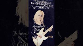 Bohemian Rhapsody by Queen Guitar Solo Cover Angel Julie [upl. by Neeliak]