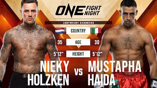 Nieky Holzken vs Mustapha Haida  Full Fight Replay [upl. by Orms]