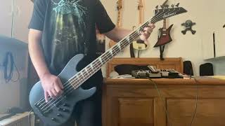 Exodus  Deathamphetamine bass cover [upl. by Annairba]