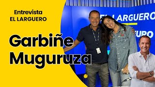 GARBIÑE MUGURUZA quotESTUVE EN 13 ROLAND GARROS Y NO LO DISFRUTÉ HASTA ESTE AÑOquot [upl. by Moule]