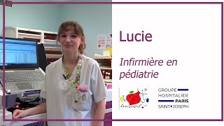 Lucie infirmière en pédiatrie  Hôpital MarieLannelongue [upl. by Yevre327]