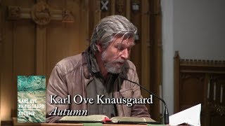 Karl Ove Knausgaard quotAutumnquot [upl. by Selrac227]