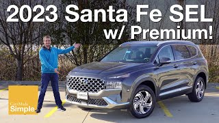 2023 Hyundai Santa Fe SEL Premium AWD  Premium Midsize SUV [upl. by Kamat263]