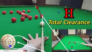 Snooker POV H Total Clearance [upl. by Eri]