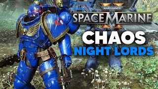 SPACE MARINE 2  CHAOS NIGHT LORDS Jump Assault Class [upl. by Nigel]