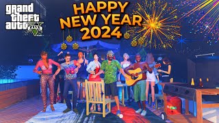 ASHRAF BHAIS NEW YEAR 2024 CELEBRATION  GTA 5 GAMEPLAY [upl. by Aibat660]