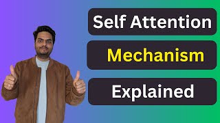 Selfattention mechanism explained  Selfattention explained  scaled dot product attention [upl. by Ahsinelg]