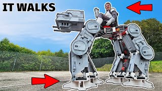 I built a Star Wars ATAT that I can RIDE ON [upl. by Assilen]