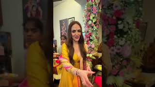 Take Look At Ganesh Chaturhi Celebrations At Esha Deol’s Place  News18  N18S shorts [upl. by Joshia]