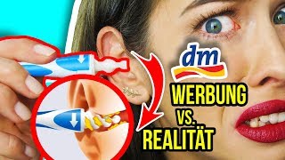 WERBUNG vs REALITÄT NEUE DM PRODUKTE 2018 im LIVE TEST 😳 amp CRAZY AMAZON MAKEUP [upl. by Valleau]