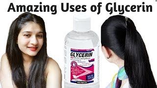 7 Amazing uses of Glycerin for Skin amp Hair  How to Use Glycerin on Face amp Hair  AVNI [upl. by Okwu]