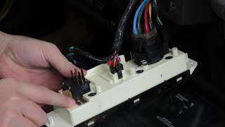 Jeep Wrangler 2001 Fixing Blower Motor that does not work in the cold [upl. by Aihsein305]